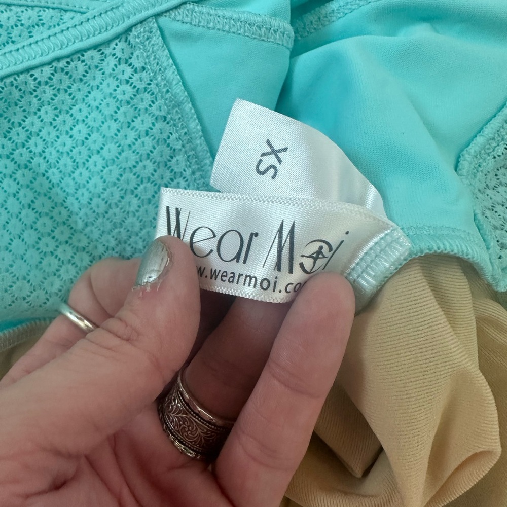 Teal Wear Moi Women's Leotard - Picture 4 of 4